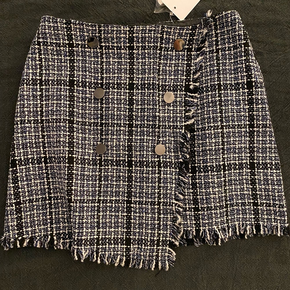 Lush Tweed Skirt